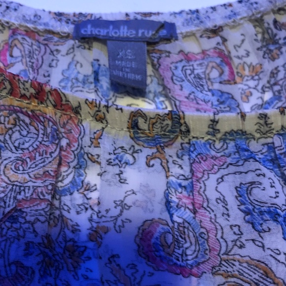 Womens summer tops size xs super cute! - Picture 3 of 11